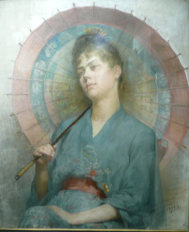 Pastel, by a student of the Académie Julian  